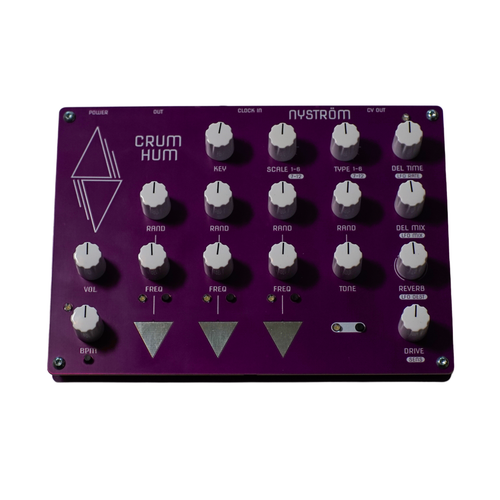 Synthétiseur génératif Nyström Crum Hum à pads tactiles triangulaires