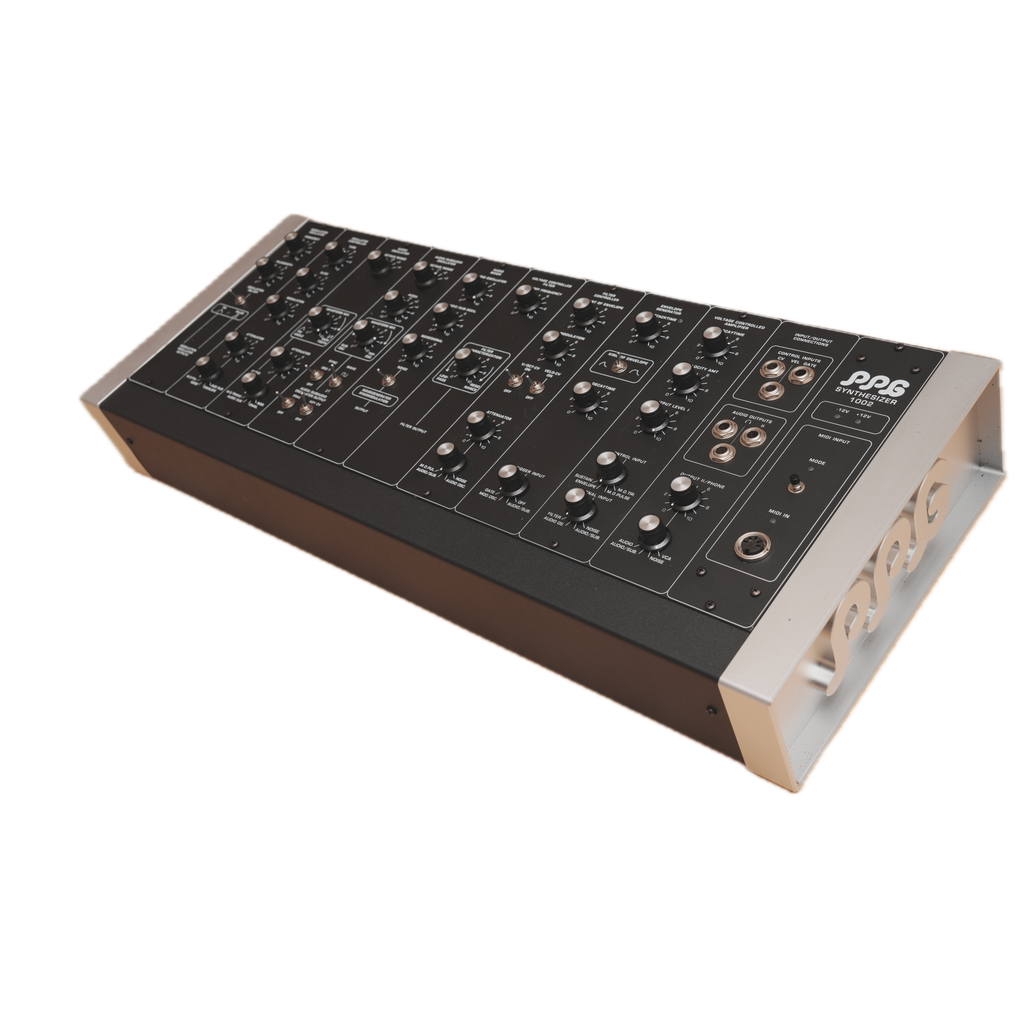 PPG 1002 Mk2 analog synthesizer module angled view