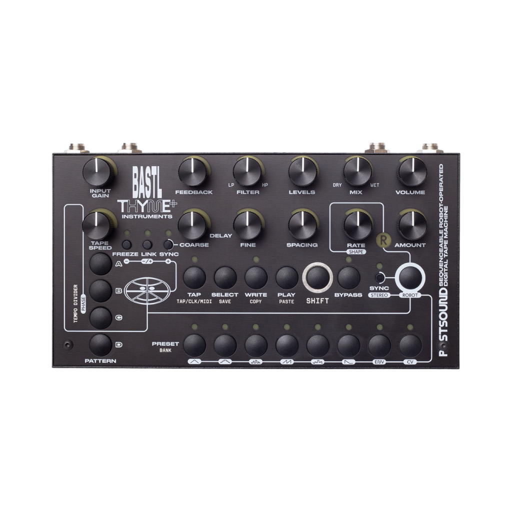 Bastl Thyme+ sequenceable digital tape effects processor