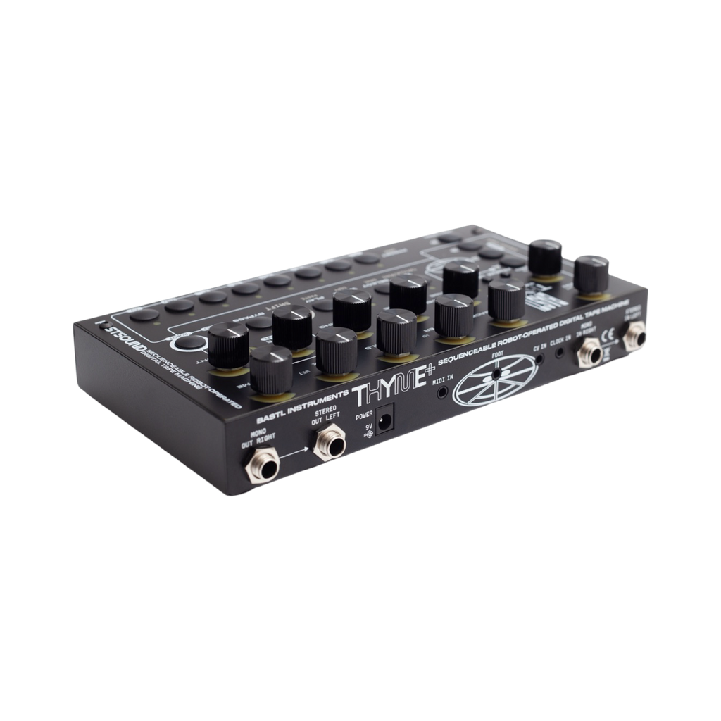 Bastl Thyme+ angled rear view showing connections
