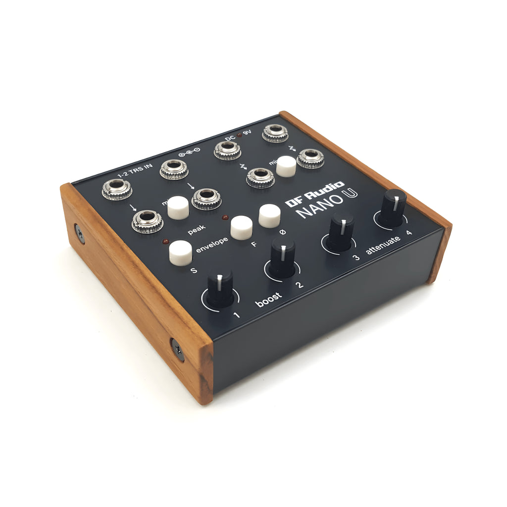 DF Audio Nano U utility module angled view